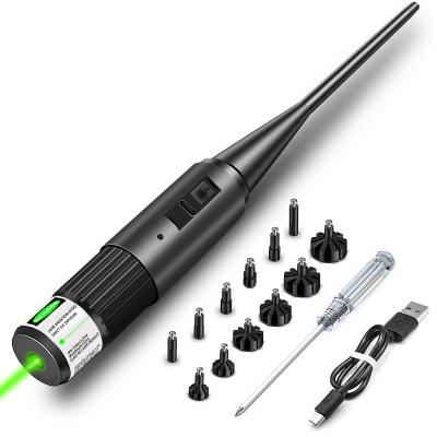 China Rechargeable Bore Sighter For 177 To 12GA Caliber Rifle Handgun Universal Hunting Green Dot Boresight Kit for sale