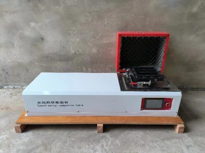 China Cement Mortar Vibrator Table For Concrete Strength Test  Speed 60 Times / Min zu verkaufen