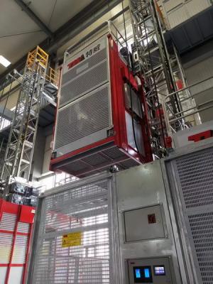 China SC200 vaste snelheid constructie passagierslift, 30m/min vaste snelheid lift, SC200 passagierslift, 30m/min constructie lift, SC200 constructie lift. Te koop