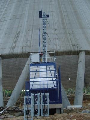 China 1600kg 37kw Construction Site Hoist With 18 Passenger SC160 for sale