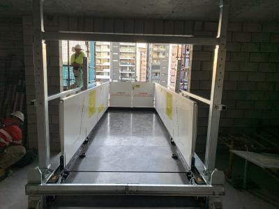 China La arena portátil de la construcción de edificios arruinó a Crane Loading Deck MLP4200-H en venta