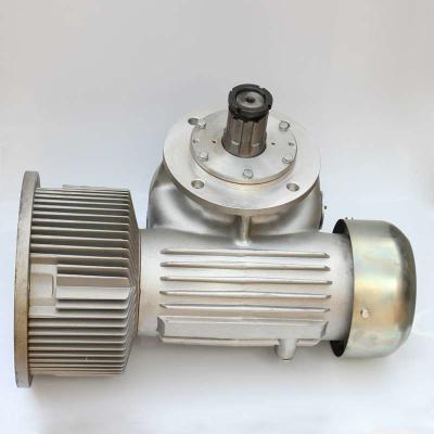 China Small 16kw 40:4 Ratio Worm Drive Gearbox With Plastic Coupler for sale