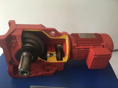 China Helical Bevel 15kw Sew Electric Motor Gearbox CE Certification for sale