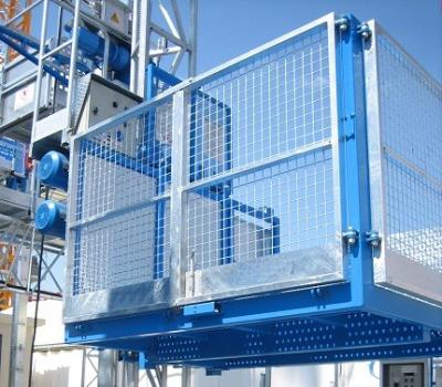 China CE Double Cage 300m Material Hoist Construction For Warehouse for sale