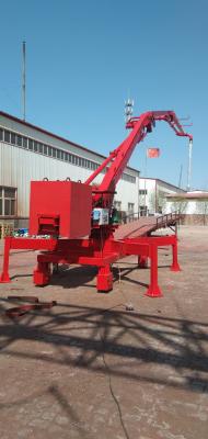 China Three Foldable Sections 17m Concrete Tower Boom , 20Mpa Concrete Placement Boom for sale