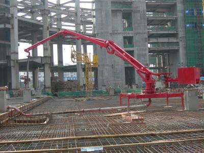 China R Shaped Concrete Pump 17M Mobile Placing Boom CE Certification for sale