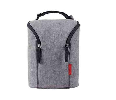 China Impact Resistance Polyester Cooler Bag Insulated Baby Bottle Cooler Bag for sale