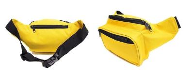 China Promotional Stylish Fanny Pack Waterproof 600D Polyester Material Made for sale