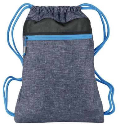 China 300D Tone Polyester Drawstring Bag , Lightweight Polyester Drawstring Backpack for sale