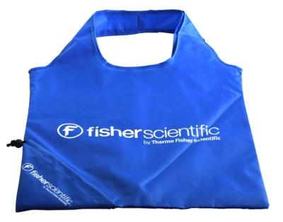 China Waterproof 210D Polyester Folding Shopping Bags Durable For Promotion for sale