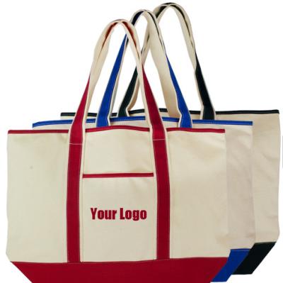 China Promotional Cotton Tote Bag Canvas Tote Bag For Shopping OEM ODM Acceptable for sale