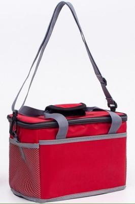 China Durable 600D Polyester Cooler Bag Single Shoulder Type With Large Capacity for sale
