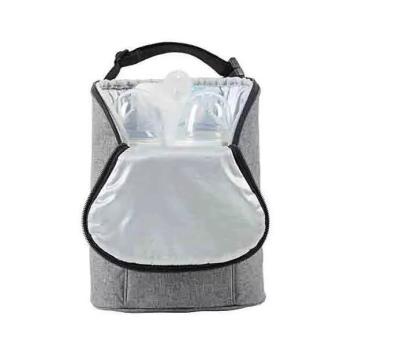 China Premium Polyester Cooler Bag , Water Proof Insulated Milk Bottle Bag for sale