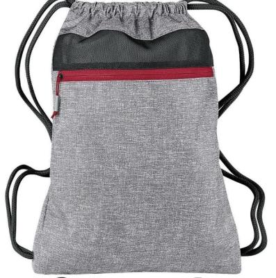 China 300D Tone Polyester Drawstring Bag Light Weight For Outdoor Sports for sale