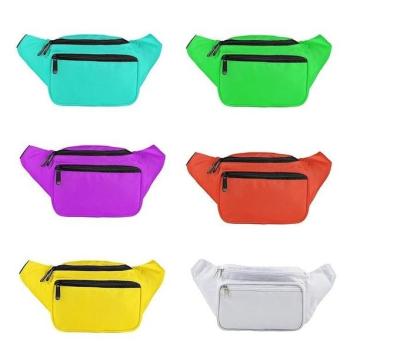 China Waterproof 600D Polyester Athletic Fanny Pack For Shopping / Traveling for sale