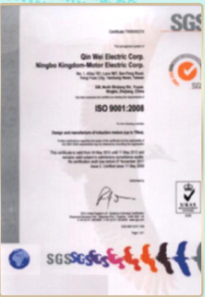 ISO9001 - Astong Motor (Anhui) Co., Ltd.