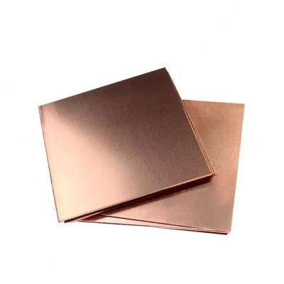 China TU1 C10200 Hojas de cobre para techos Hojas delgadas de cobre en venta