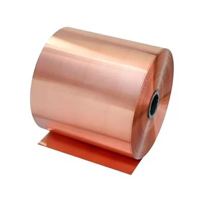 China Cu ETP Copper Coil brass sheet roll thin copper sheet roll for sale