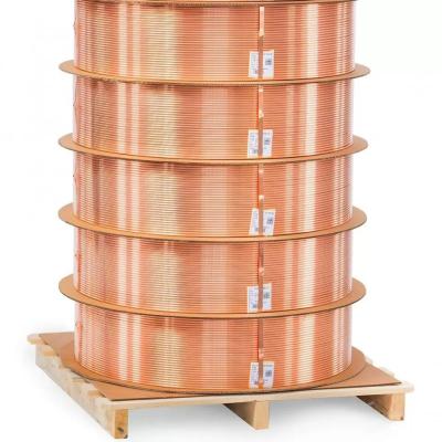 China C10200 Copper Pancake Coil Copper Coil Tubing Heat Exchanger for sale