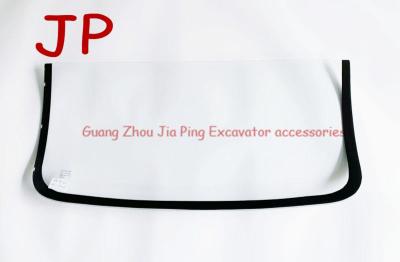 China Zax200 Zx230 Excavator Cab Glass 4448307 Cockpit Front Lower Glass for sale