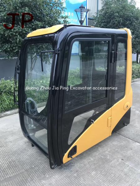 Quality E312C 320C 330C Carter Excavator Cabin Black And Yellow Color for sale