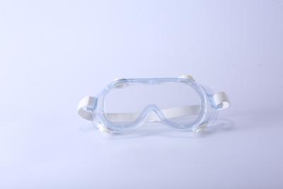 China Transparent Glass Medical Protective Goggles JR Safety PVC for sale