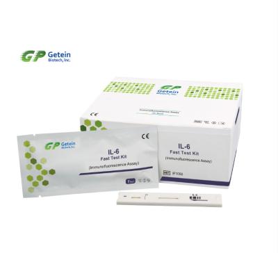 China IL 6 Interleukin 6 Test Kit Quantitative Test For Diagnostic POCT Analyzer Getein 1100 for sale