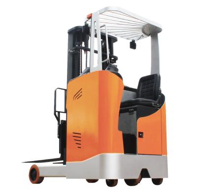China Seated Type Reach Forklift Truck for Warehouse Handling for sale