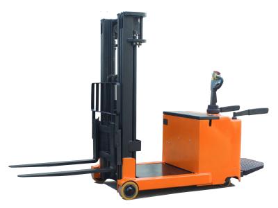 China Stand Type Electric Pallet Stacker 24V210Ah Counterbalanced Type for sale