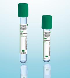 China Sodium Heparin Tube Collection In Biochemical Test for sale