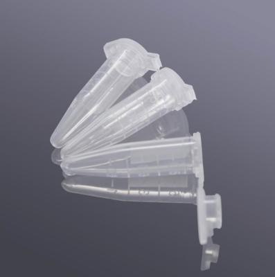 China Medical 0.2ml 1.5 Ml Micro Centrifuge Tube With Press Cap PP Conical Tube for sale