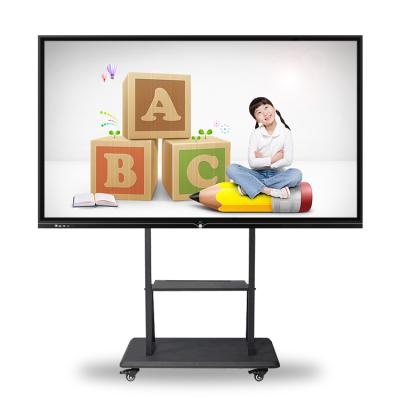 China School Teaching FC 75 Inch All In One Interactive LED Touch Screen Monitor Panel For Conference Smart Touch Screen for sale