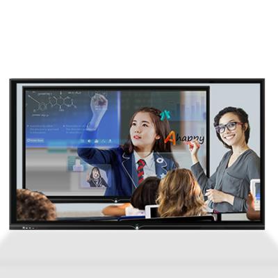 China 86 Inch Classroom Touch Interactive Flat Panel Whiteboard Teacher School Educational Equipment School for sale