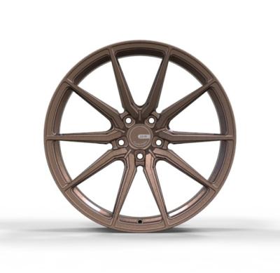 China JWL Lightweight 20 Inch Wheels Brushed Brown ET38 5x112 PCD for sale