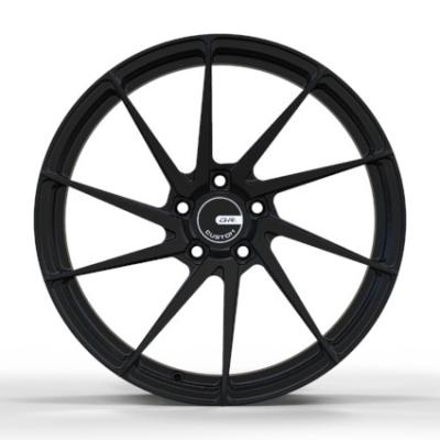 China Satin Black Lightweight Forged Wheels PCD 5-130 112mm 16 Inch for sale