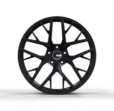 China Aluminum Alloy 20x9 Black Wheels ET50 22 Inch SUV Rims for sale