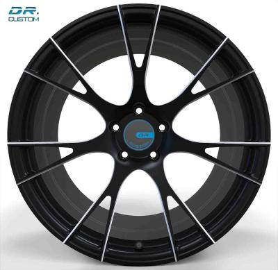 China SAE Super Monoblock Light Wheel PCD negro híper 5-139.7 18 pulgadas en venta