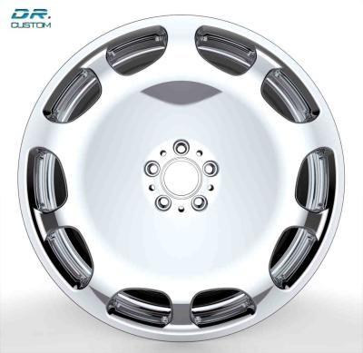 China Monoblock Forged Polished Aluminum Wheels 20 Inch For BENZ for sale
