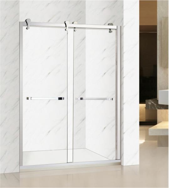 Quality Waterproof Back to Back Shower Enclosure Room with Folding Doors and Roller for sale