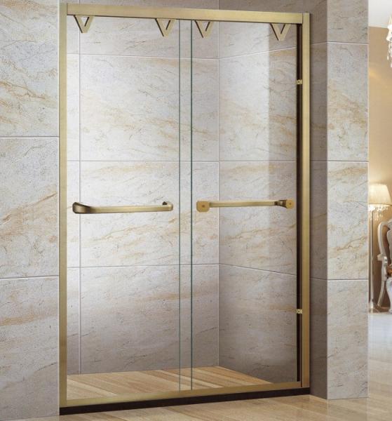 Quality Waterproof Back to Back Shower Enclosure Room with Folding Doors and Roller for sale