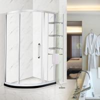 Quality Electroplate Aluminum Frame Enclosure Screen Glass Door Pivoted Shower Hinges for sale