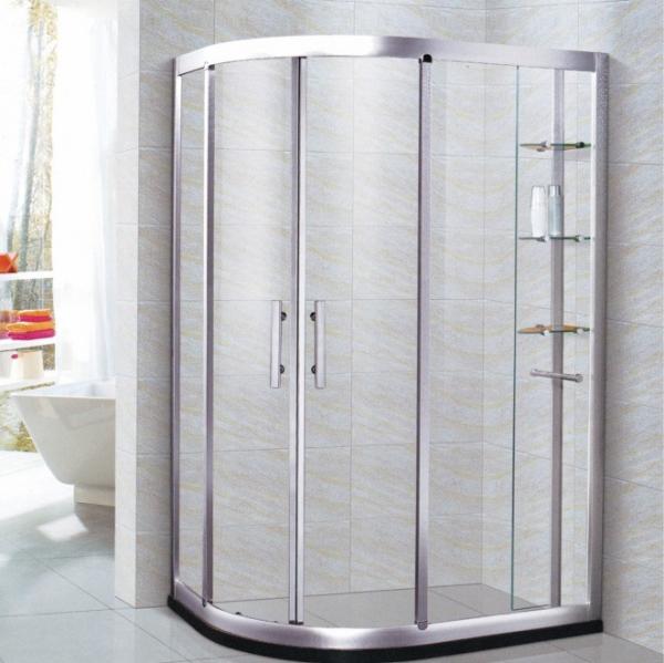 Quality Electroplate Aluminum Frame Enclosure Screen Glass Door Pivoted Shower Hinges for sale