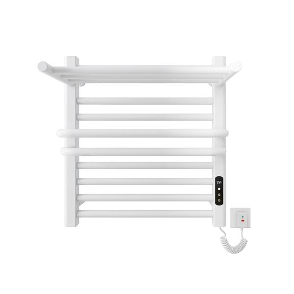 Quality Electric Heated Space Aluminum Bathroom Towel Warmer and Drying Rack for Modern Design for sale