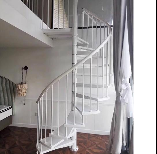 Quality Curved Stairway Stainless Steel Guardrail with Vertical Rod Handrail and Tube for sale