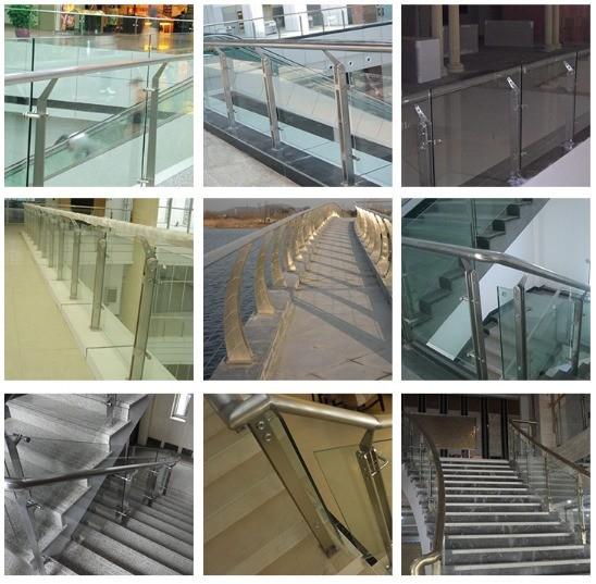 Quality Highway Guardrail Stainless Steel Terrace Deck Railing with Design Tube for sale