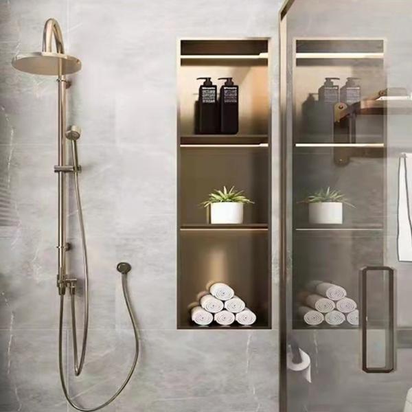 Quality Australia Hotel Bathroom Niche Modern Design Style for Toilet Brush and Shower for sale