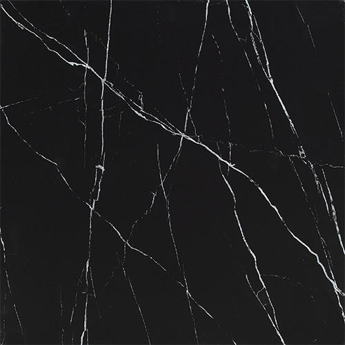 Quality GradeAAA Porcelain Tile Eco-Friendly Matte Black Marble Look for Natural Stone for sale