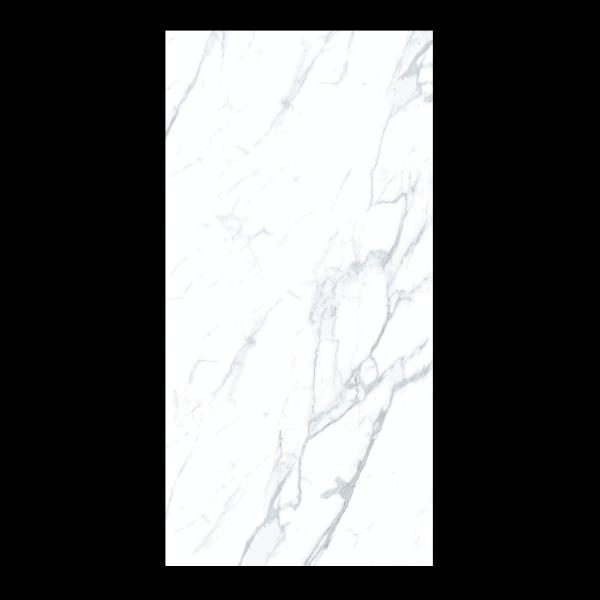 Quality Pure White Calacatta Marble Porcelain 24 x 48 Floor Tile Grade AAA Grays Color for sale