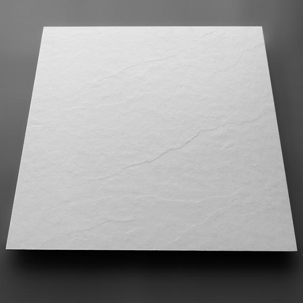 Quality GradeAAA White Homogeneous Ceramic Floor Tile 600x600 10mm Thick with Rough for sale