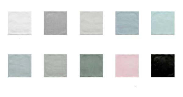 Quality Rough Texture 150 x 150mm Porcelanato Ceramic Mirror Subway Kitchen Tiles for for sale